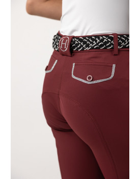 Jaltika Pantalon Équitation Fix System Grip Femme Rider - HARCOUR