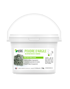 Poudre argile verte chevaux - ESC LABORATOIRE