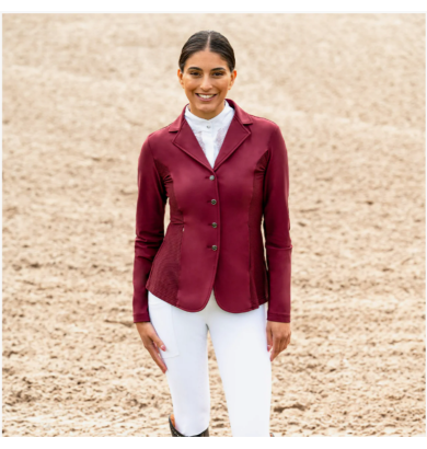 Veste de concours Novèn Lie de vin