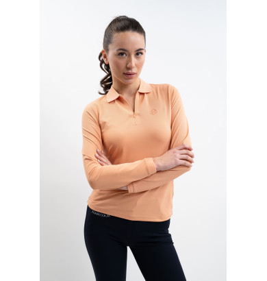 Pepite Polo ML Femme - HARCOUR