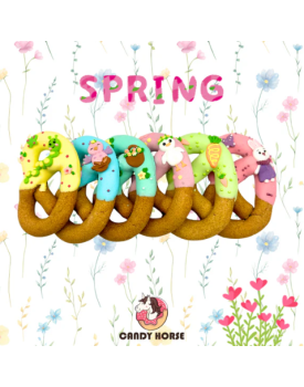 Bretzels avec glaçage X6 pièces - CANDY HORSE
