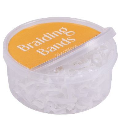 Elastiques plats à natter -...