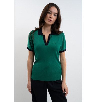 Peach Polo Femme - HARCOUR