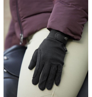 Gants d'équitation picot...