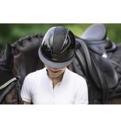 Galon casque crystal -...