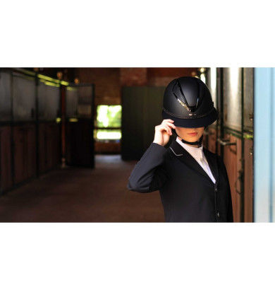 Galon casque strass -...