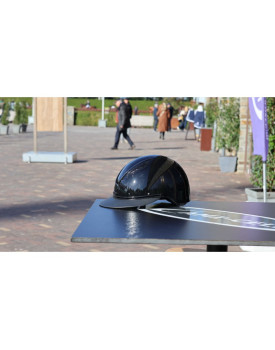 Galon casque cuir noir - LAMI-CELL