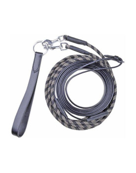 Rênes allemandes corde et cuir - HKM