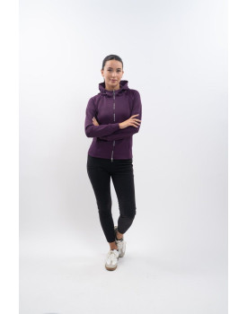 Ava Sweat technique zippé Femme - HARCOUR