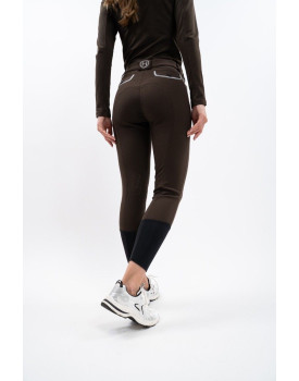 Jaipur Pantalon polaire équitation fix system grip Femme Winter 23 - HARCOUR
