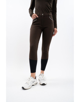 Jaipur Pantalon polaire équitation fix system grip Femme Winter 23 - HARCOUR