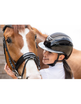 Casque Elite visière Polo - COVALLIERO