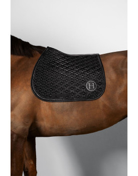 Tapis ames coeurs noir