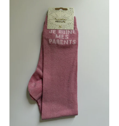 CHAUSSETTE PAILLETEE...