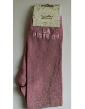 CHAUSSETTE PAILLETEE EQUITATION