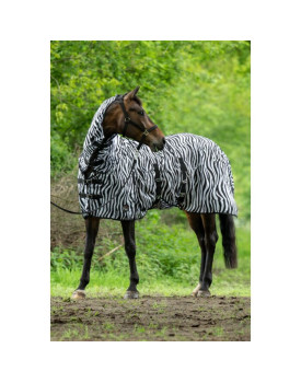 COUVERTURE ET COUVRE COU ANTIMOUCHES ZEBRA