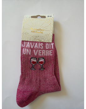 CHAUSSETTES DE VILLE PAILLETTEES