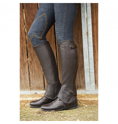 Mini-chaps en cuir Soft -...