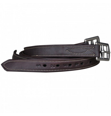 Etrivières Nylon/Cuir -...