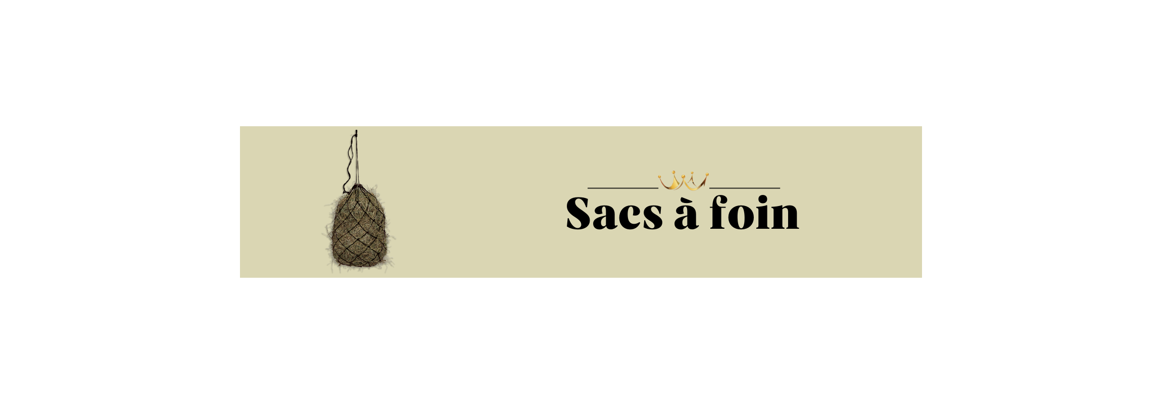 Sac à foin